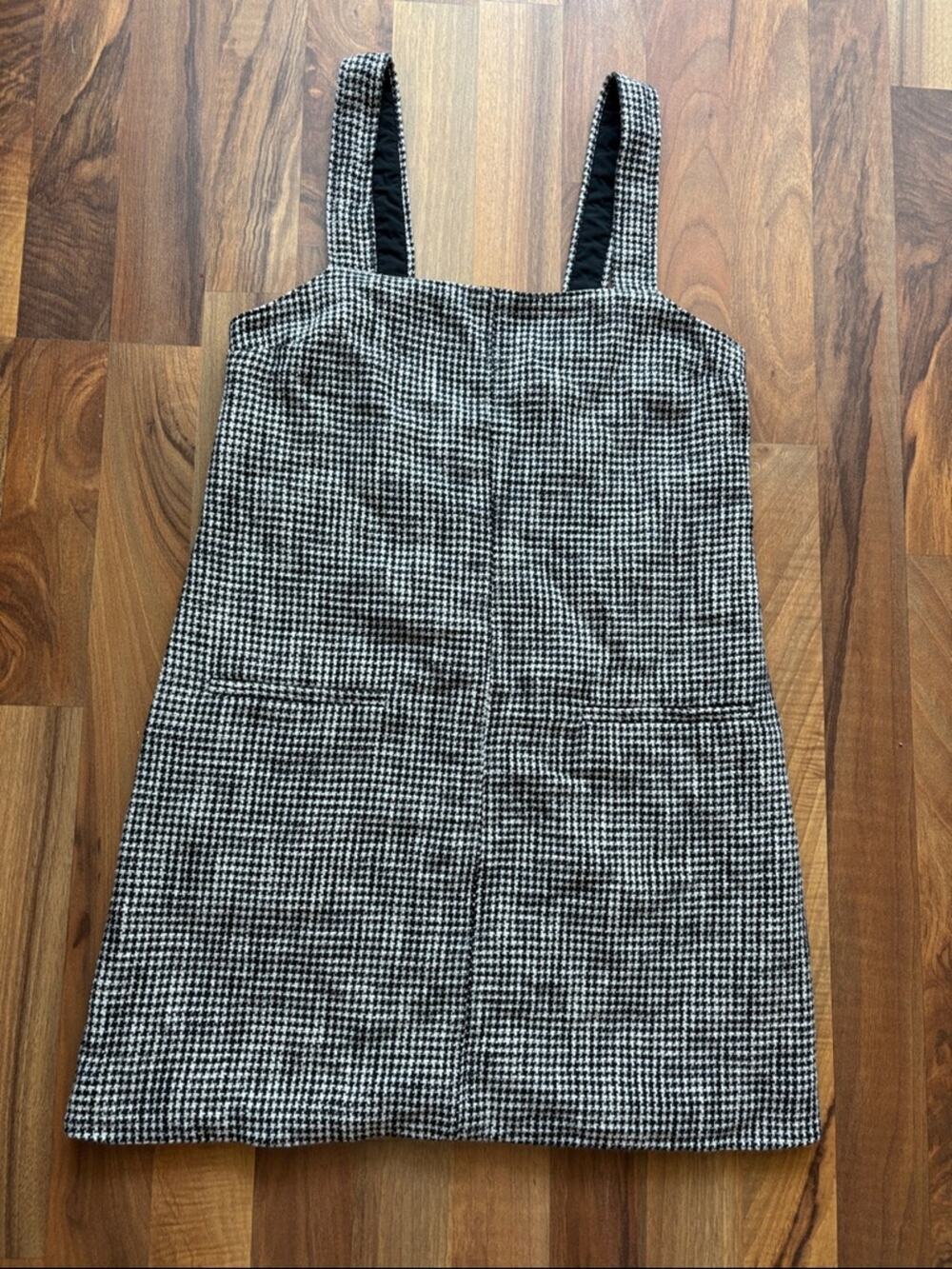 Abercrombie & Fitch Woman’s Size S Monochrome Houndstooth Dress
